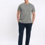 Green Half Sleeve T-shirt for Men